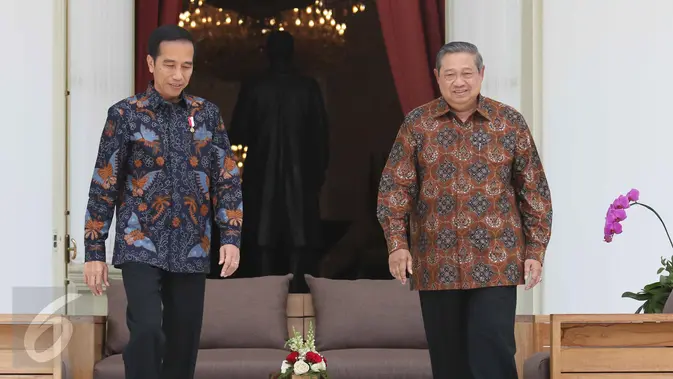 Jokowi Bertemu SBY di Istana Bogor, Gerindra: Patut Diapresiasi