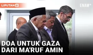 VIDEO: Ma'ruf Amin Lantunkan Doa Untuk Gaza dari Masjid Pertama di Athena